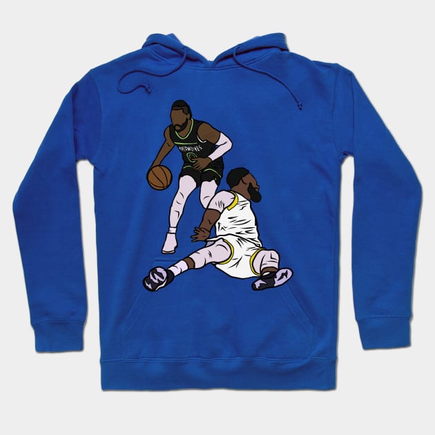 D'Angelo Russell Crosses Over Mike Conley Hoodie by rattraptees